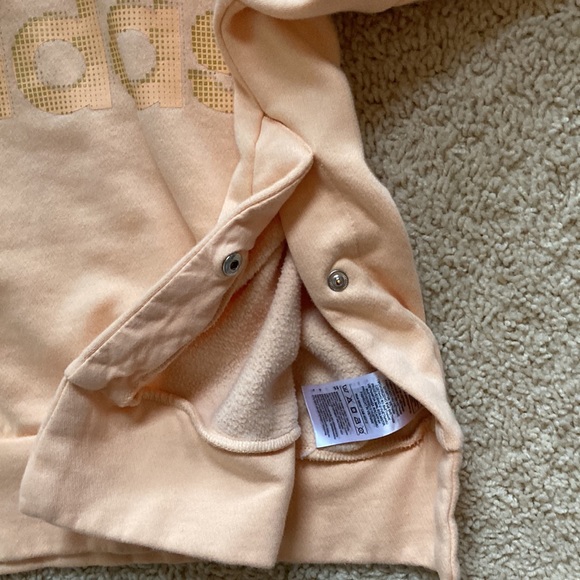 Creamsicle-colored Adidas Crewneck - Picture 5 of 5